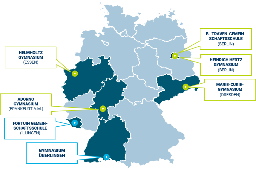 Landkarte Deutschland